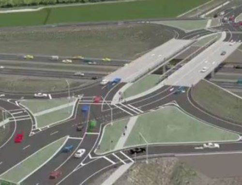 Get ready to drive on the ‘wrong side’ of the road with new Diverging Diamond traffic patterns